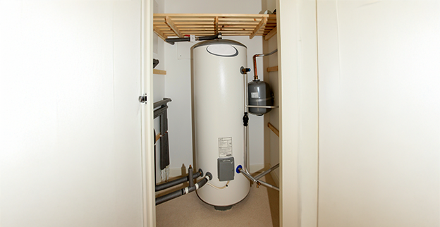 An old water heater.