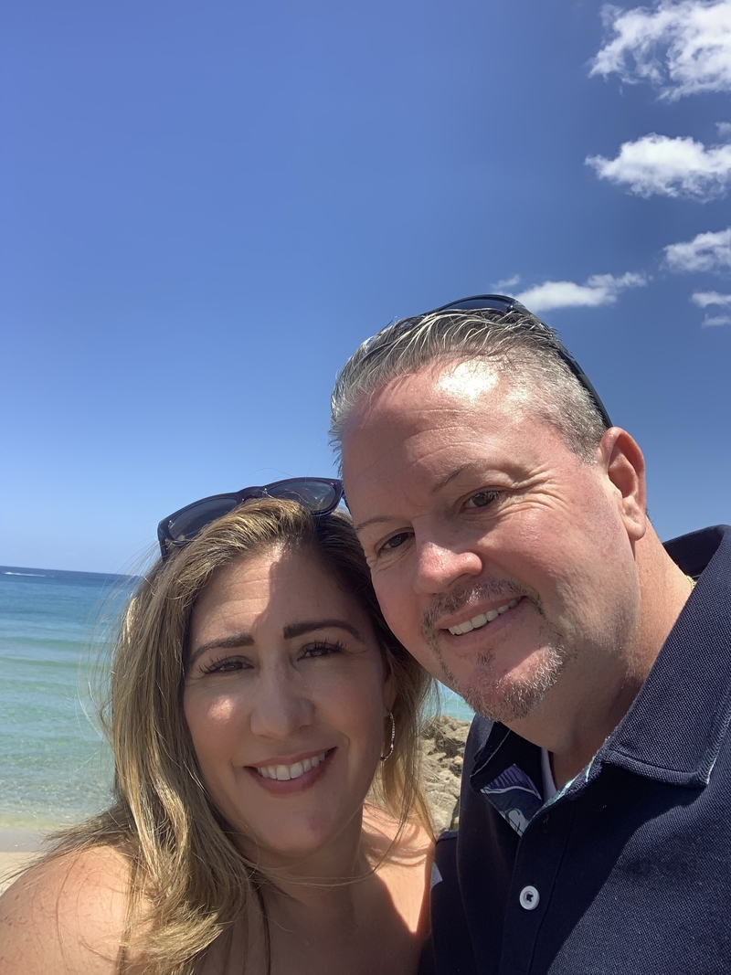 Keith Rafferty and Melissa Michel