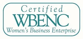 Certified Women's Business Enterprise logo.