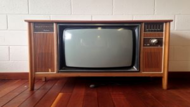 1970s Retro Television Set
