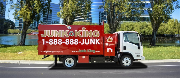 A Junk King truck.