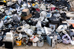 Electronic waste.