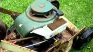 get rid of lawn mower