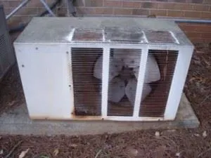 Old air conditioner.