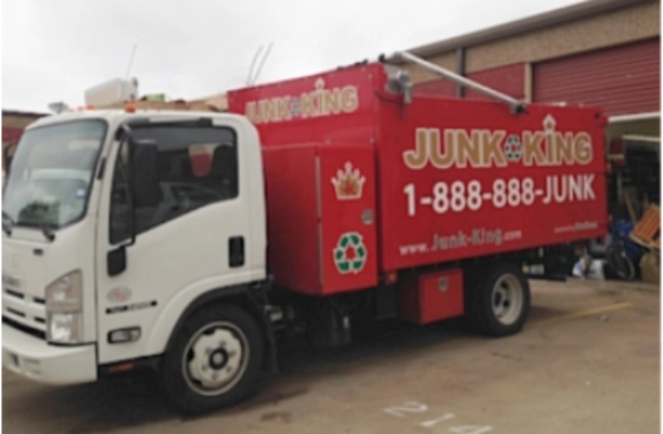 Junk King dumpster